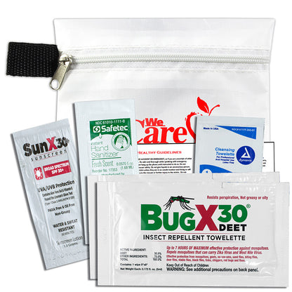 'Stay Safe Kit' 5 Piece Insect Repellent Kit in Zipper Pouch
