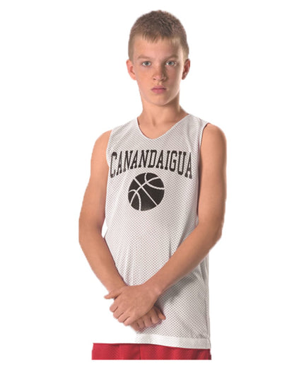 Youth Reversible Mesh Tank - 560RY