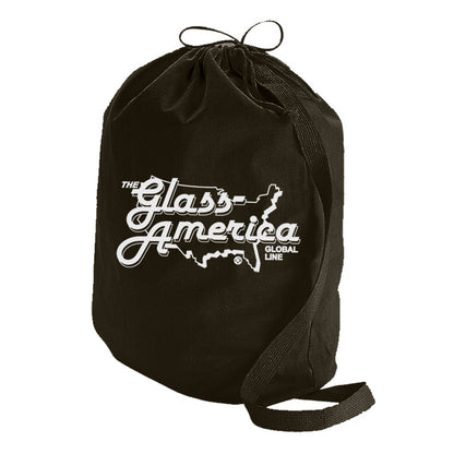 Canvas Drawstring Laundry Bag - Large Natural