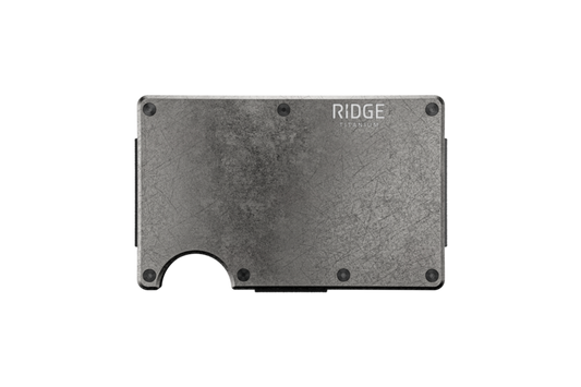 Ridge Stonewashed Money Clip