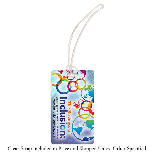 "ThuNderbolt PI" PhotoImage ® Full Color Imprint* ID Slip-In Pocket Luggage Bag Tag