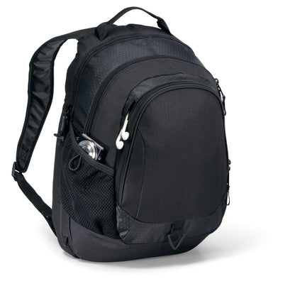 Black Primary Laptop Backpack