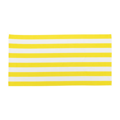 Microfiber Cabana Stripe Beach Towel