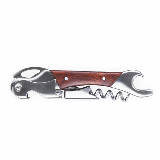 Viski® Admiral™ Double Opener Corkscrew
