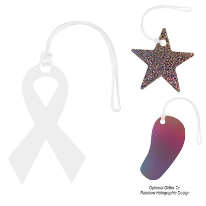 ACRYLIC Acrylic Bag Tag - Custom Shapes 9"