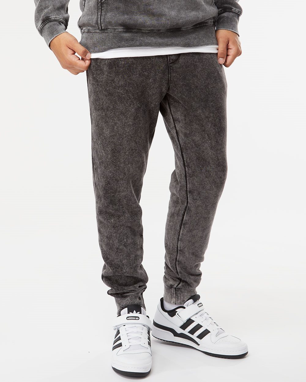Unisex Mineral Wash Fleece Sweatpants - PRM50PTMW