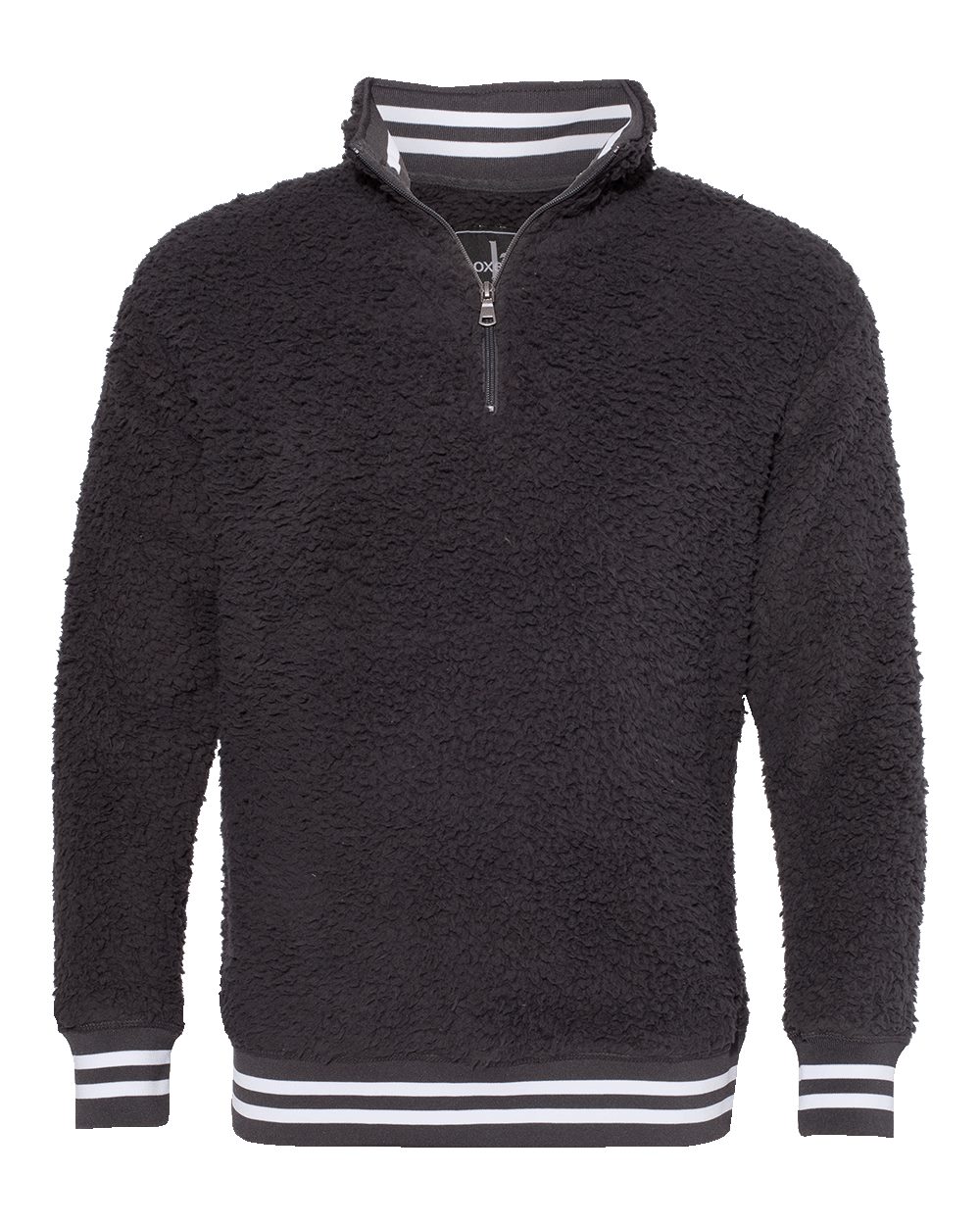 Unisex Varsity Sherpa Quarter-Zip Pullover - Q20