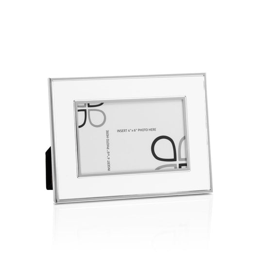 Grenada Frame - White/Silver