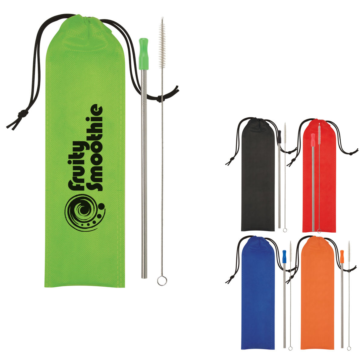 Stainless Steel Straw Kit – Ink'd Stores