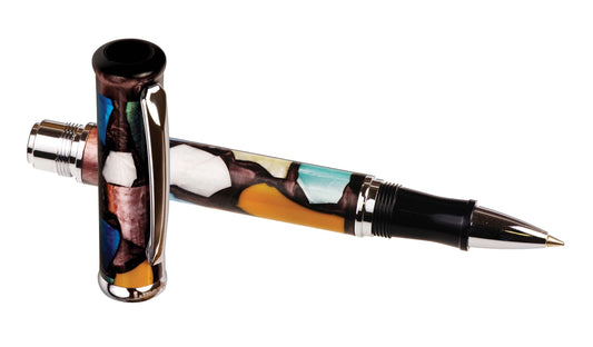 Ipicasso Screw Off Cap Rollerball Pen with Design