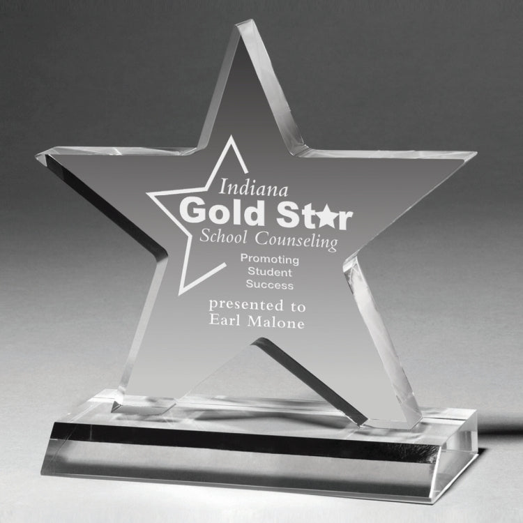 Large Star Award - 4 Color Process