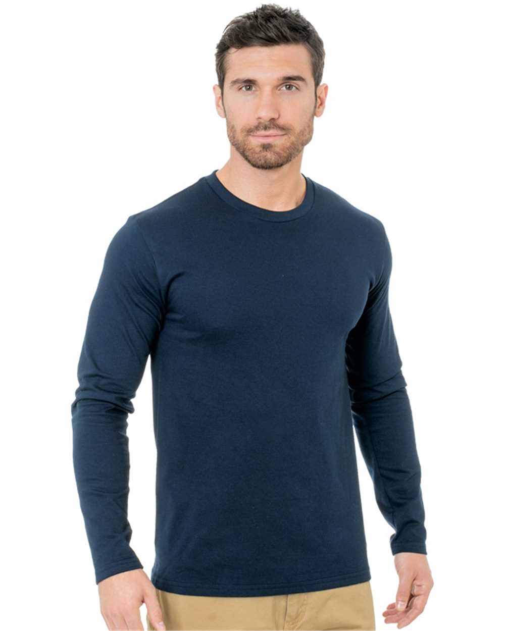 Unisex Fine Jersey Long Sleeve T-Shirt - 9550
