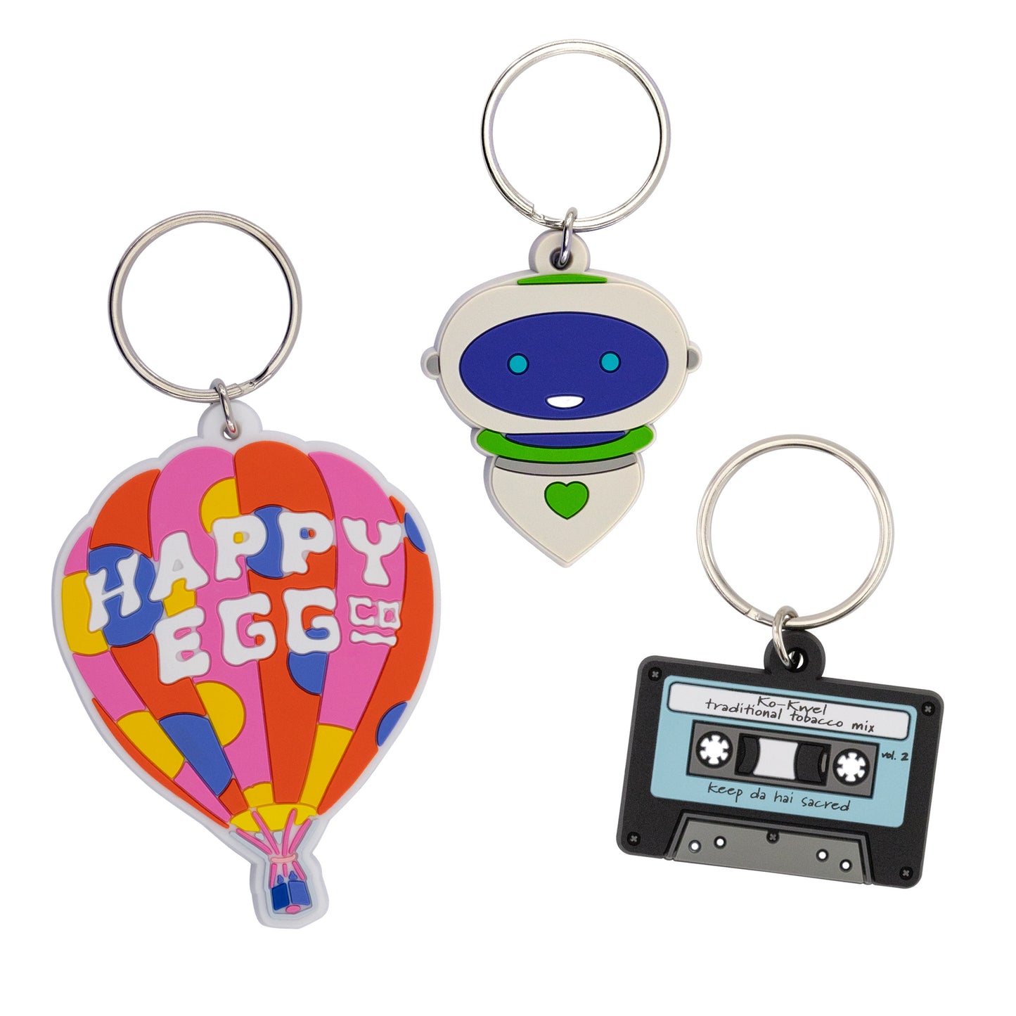 Custom PVC Keychain w/ NFC Function (1.5")