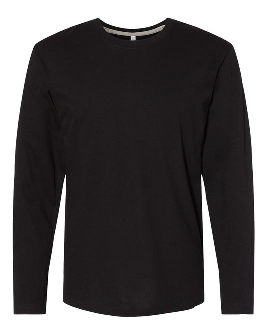 Men's Fine Jersey Long Sleeve Tee - 6918