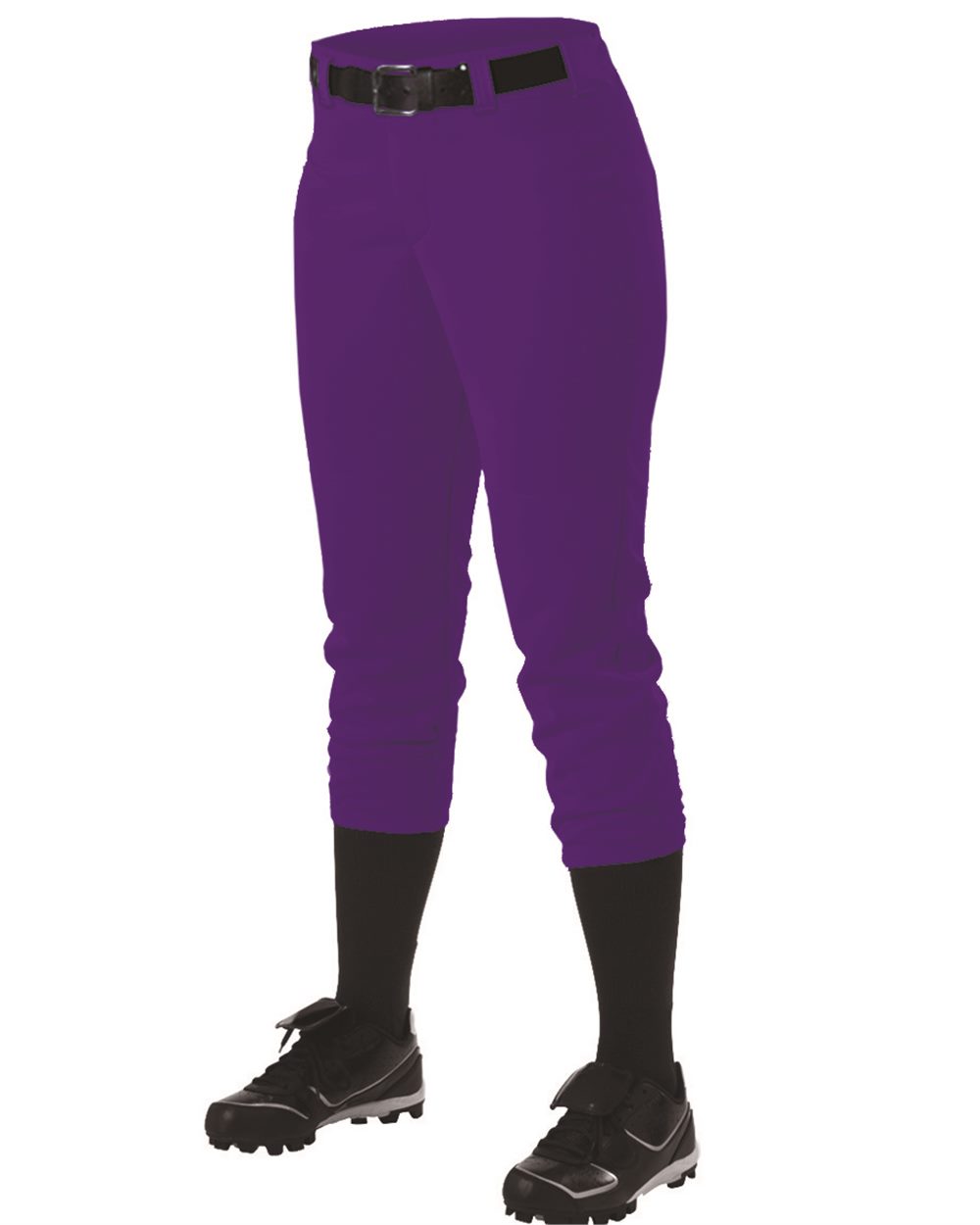 Girls' Fastpitch Softball Pants with Belt Loops - 605PBWY