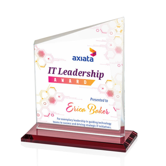 Bellamy VividPrint™ Award - Red