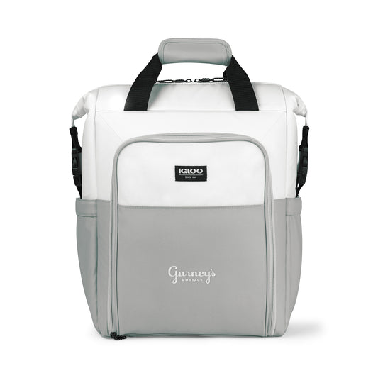 White-Grey Igloo® Seadrift™ Switch Backpack Cooler
