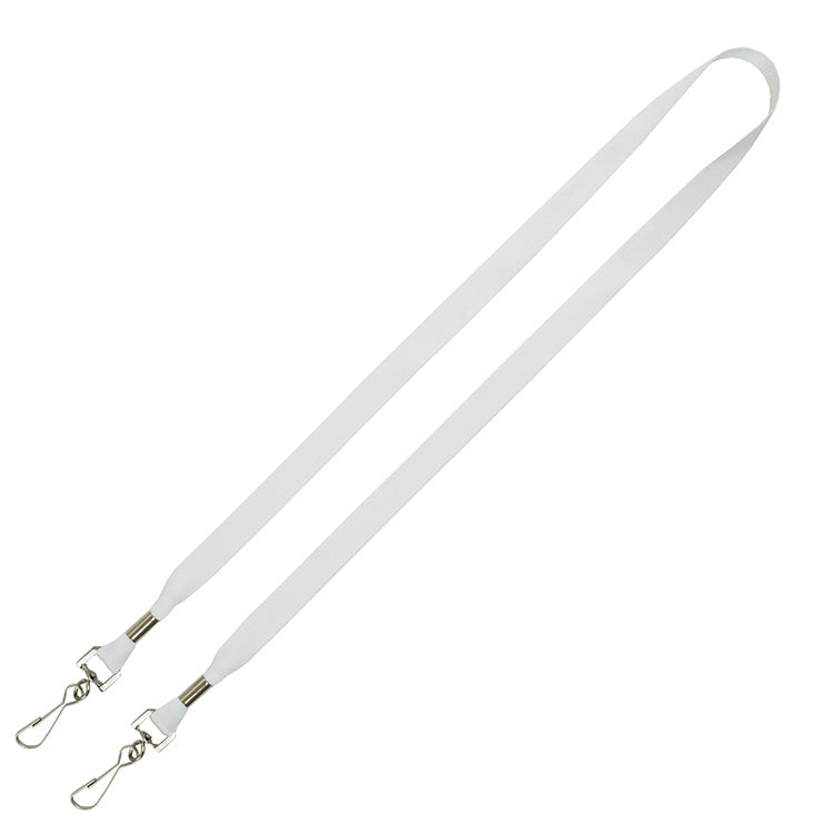 “ROMEO” 5/8” Dual Attachment Soft & Smooth Sublimation Lanyard