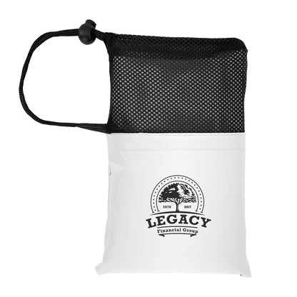 PEVA Poncho With Drawstring Pouch