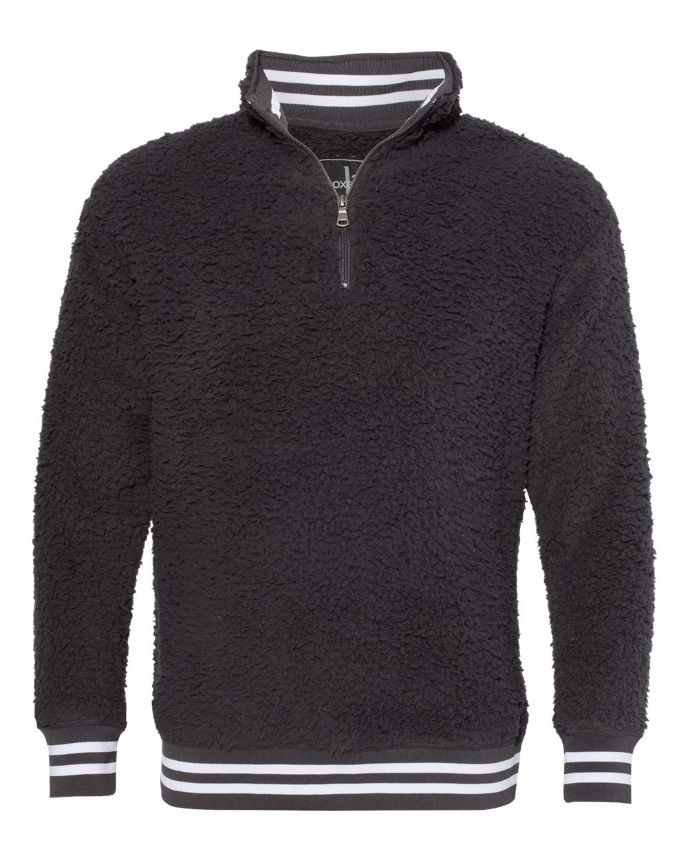 Unisex Varsity Sherpa Quarter-Zip Pullover - Q20