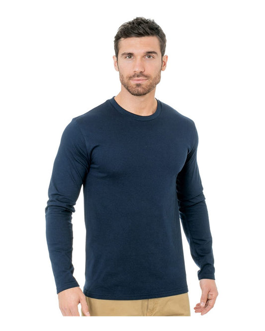 Unisex Fine Jersey Long Sleeve T-Shirt - 9550