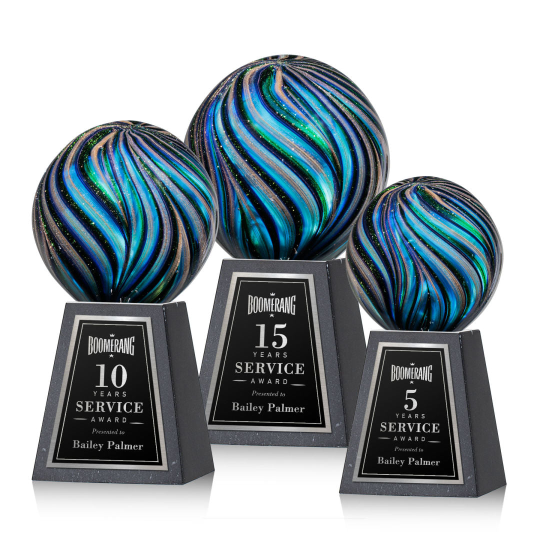 Malton Award on Tall Marble Base