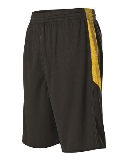 Men's Single Ply Reversible Basketball Shorts - 589PSP