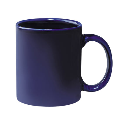 11 Oz. Full Color Hughes Stoneware Mug With C-Handle