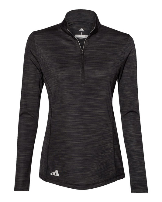 Women's Lightweight Mélange Quarter-Zip Pullover - A476