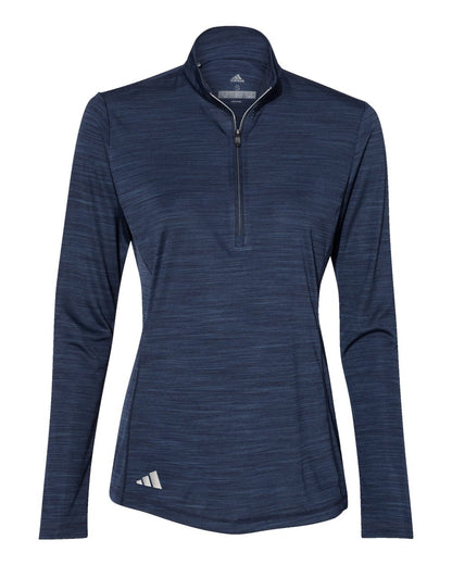 Women's Lightweight Mélange Quarter-Zip Pullover - A476