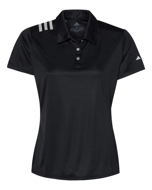 Women's 3-Stripes Shoulder Polo - A325