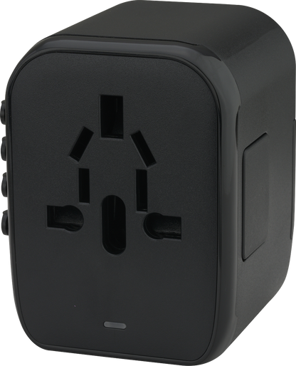 Universal Travel 2 USB / 2 Type-C Adapter
