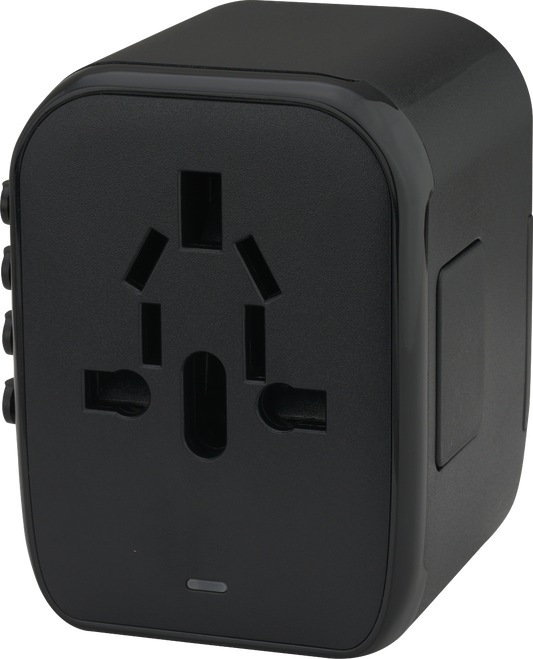 Universal Travel 2 USB / 2 Type-C Adapter