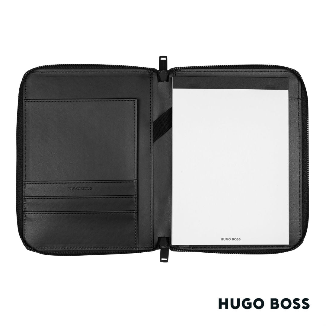 Hugo Boss® Label A5 Conference Zip Folder