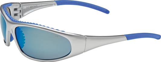 Bouton® Flashfire Blue Mirror Glasses