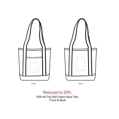 Topsail 10oz Cotton Canvas Tote