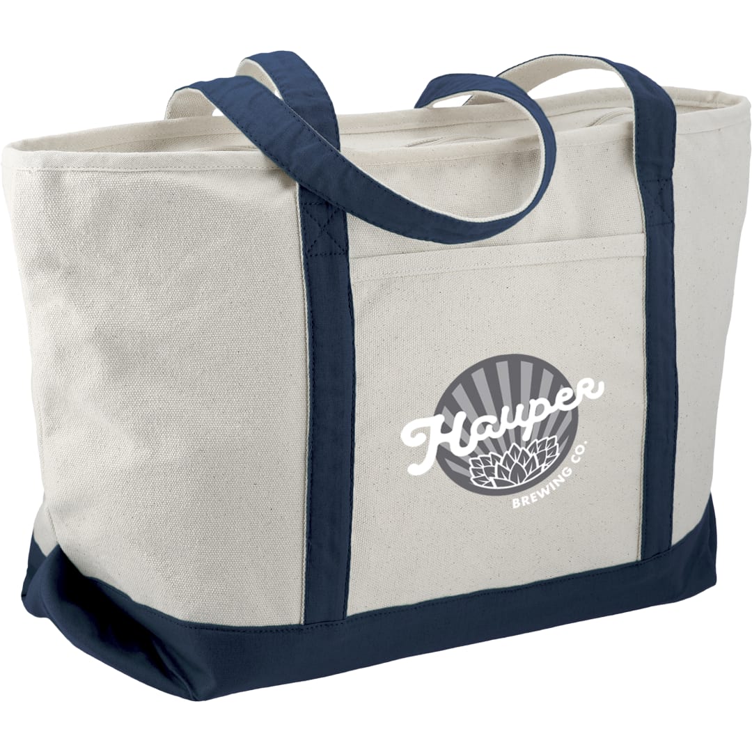 Baltic 18oz Cotton Canvas Zippered Tote