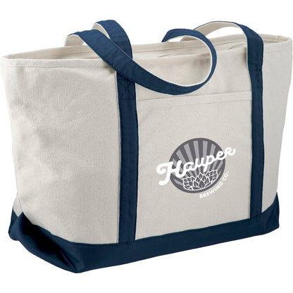 Baltic 18oz Cotton Canvas Zippered Tote