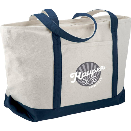 Baltic 18oz Cotton Canvas Zippered Tote