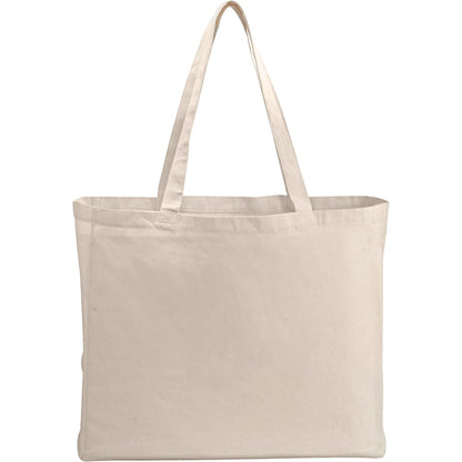 Natural 6oz Cotton Canvas All-Purpose Tote