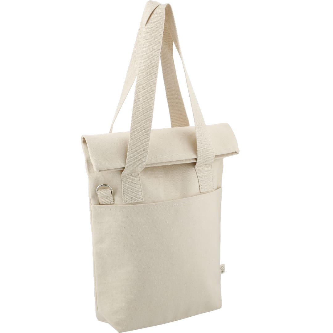 Natural Organic 16oz Cotton Commuter Tote