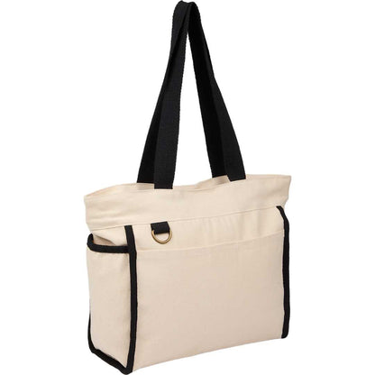 10oz Organic Cotton Accent Tote