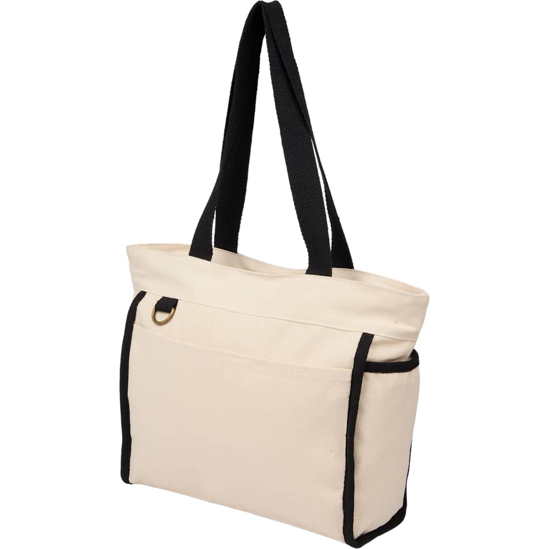 10oz Organic Cotton Accent Tote
