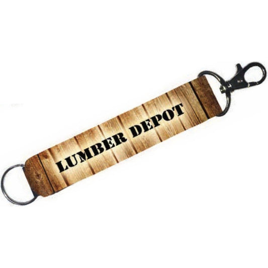 Full Color Deluxe Neoprene Wristband with 26mm Key Ring and Lobster Clip