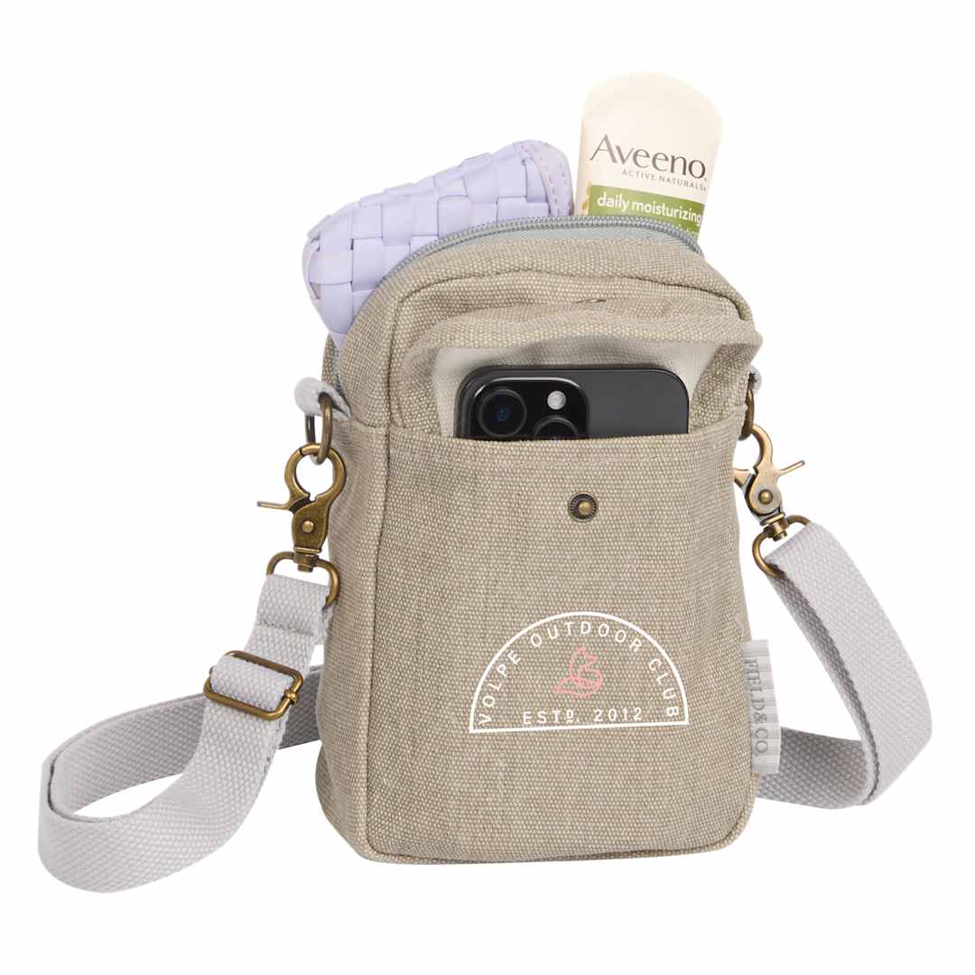 Field & Co Campus Cotton Crossbody Tote