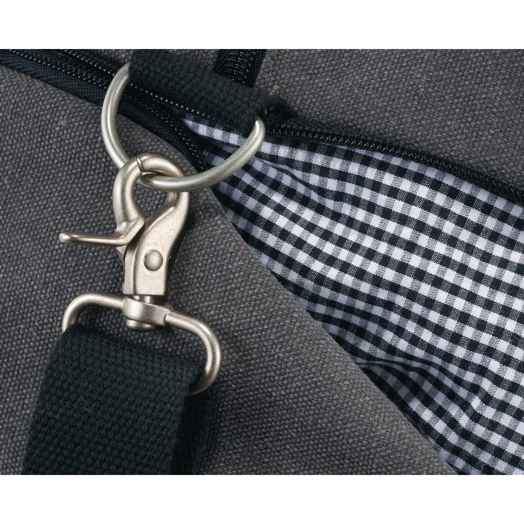 Front View of Gray Field & Co.® Hudson 21" Weekender Duffel Bag