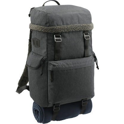 Front View of Gray Field & Co. Fireside Eco 15" Computer Rucksack