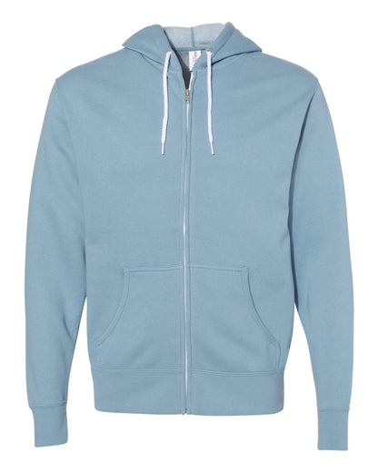 Unisex Lightweight Full-Zip Hooded Sweatshirt - AFX90UNZ