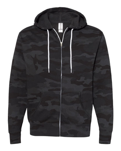 Unisex Lightweight Full-Zip Hooded Sweatshirt - AFX90UNZ