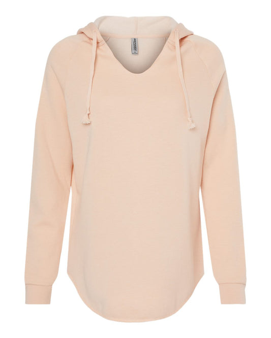 Women’s Lightweight California Wave Wash Hooded Sweatshirt - PRM2500